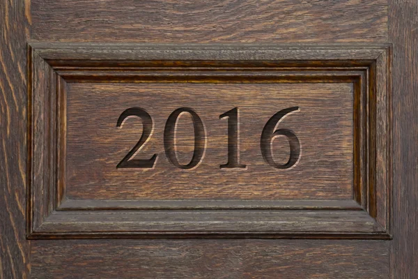 Engraved New Year 2016 — Stock Photo, Image