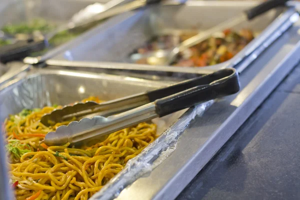 Çin yemeği büfesi tepsi