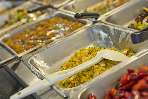 Chinese Food Buffet Tray — Stock Photo, Image