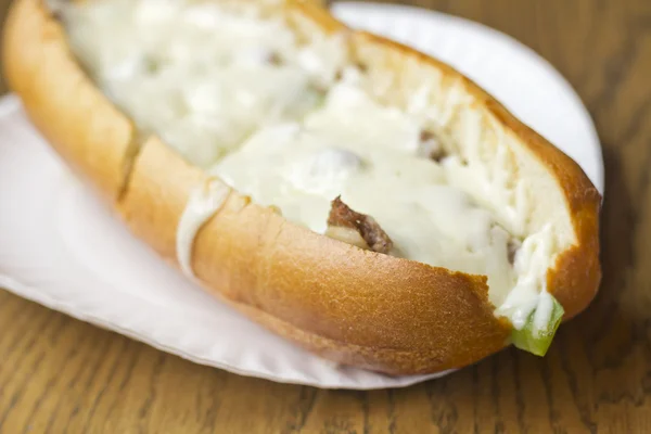 Philly Cheesesteak — Stockfoto