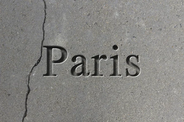 Ciudad grabada Paris —  Fotos de Stock