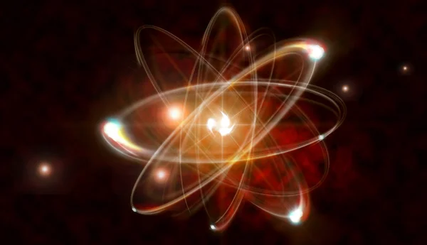 Атомная частица — стоковое фото