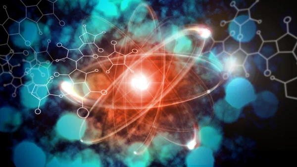 Atom Particle — Stock Photo, Image