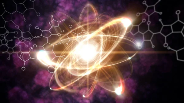 Atom Particle — Stock Photo, Image