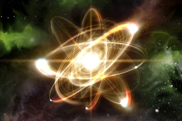 Atom Particle — Stock Photo, Image