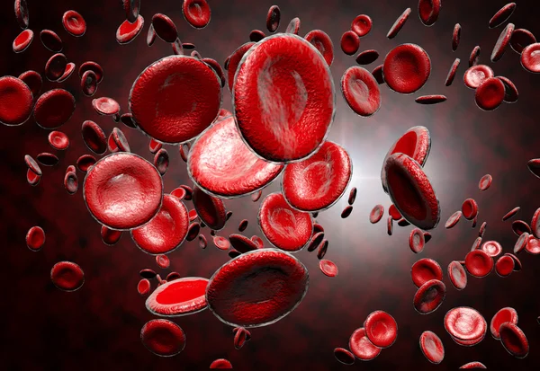 Cellule rosse del sangue — Foto Stock