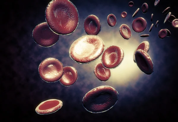 Czerwone krwinki — Zdjęcie stockowe