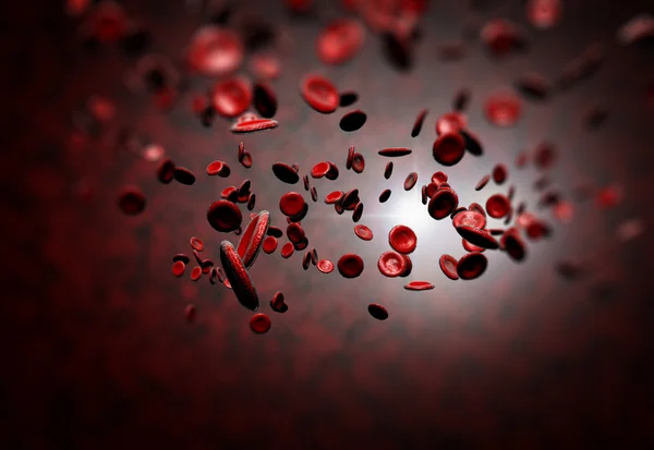 Röda blodkroppar — Stockfoto