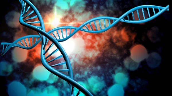 Vlákna DNA — Stock fotografie