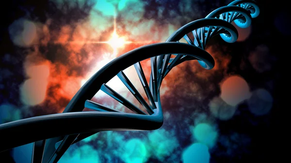 DNA鎖 — ストック写真