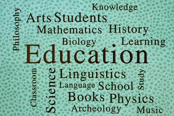 Educación wordcloud —  Fotos de Stock