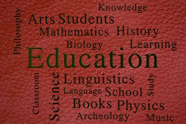 Educação wordcloud — Fotografia de Stock