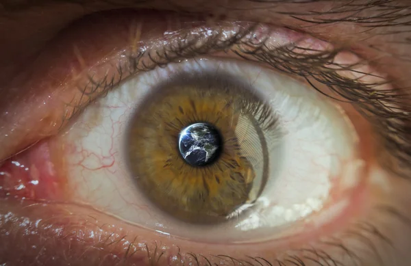 Eyeball aarde — Stockfoto