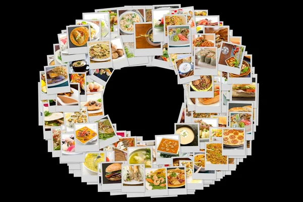 World Cuisine Collage — Stock Photo, Image