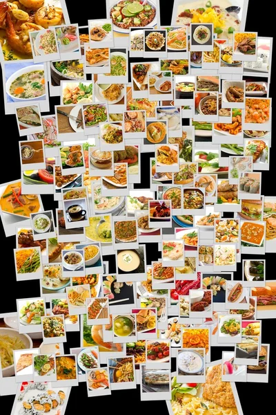 World Cuisine Collage — Stock Photo, Image