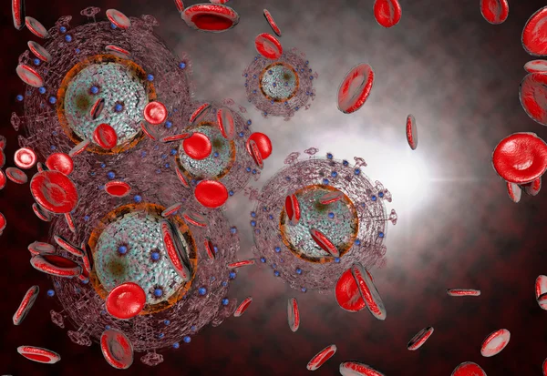 Aids Virus HIV — Foto Stock