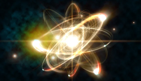 Atom Particle — Stock Photo, Image