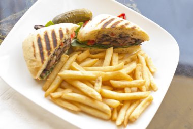 Portobello mantar sandviç