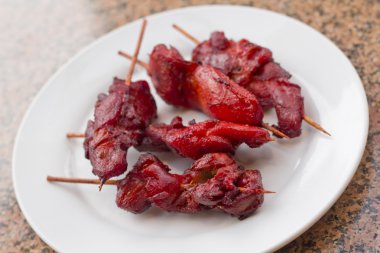 Çin usulü tavuk kebap