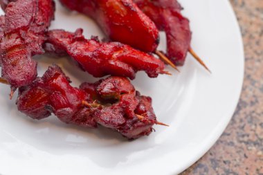 Çin usulü tavuk kebap