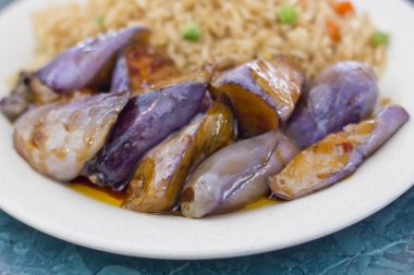 Çin patlıcan yemeği