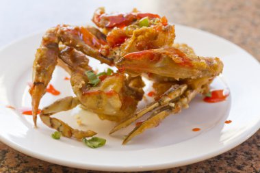 Fried Tay Yengeç bacakları