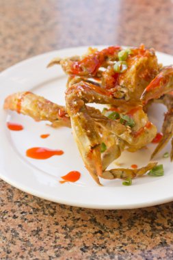 Fried Tay Yengeç bacakları