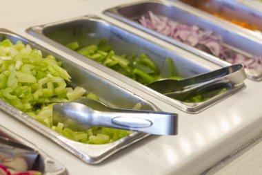 Salata sebze tepsi Bar