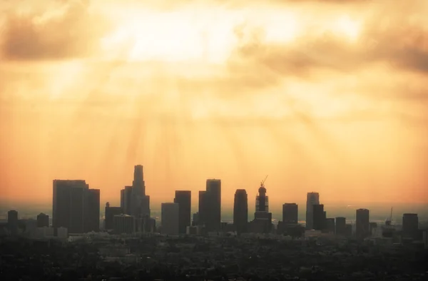 Лос-Анджелес Скайлайн — стоковое фото