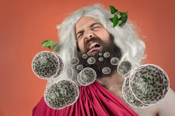 God Zeus Bacteria — Stock Photo, Image