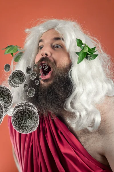 Guden Zeus bakterier — Stockfoto