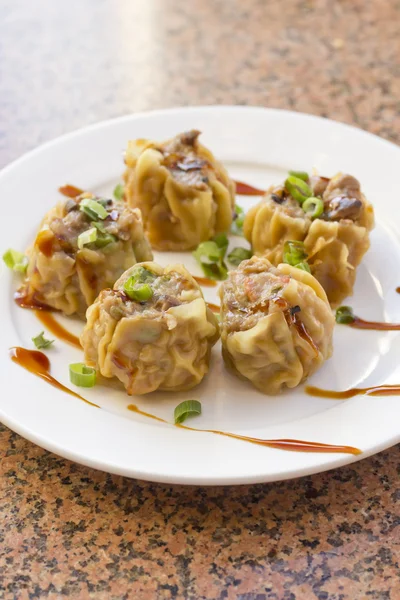 Κινέζικα dim sum dumplings — Φωτογραφία Αρχείου