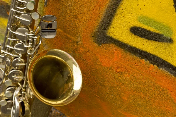 Jazzclub für Saxophon — Stockfoto