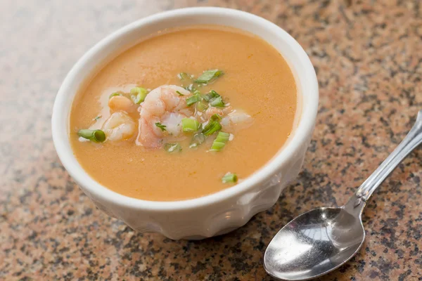 Sopa de Bisque de camarão — Fotografia de Stock