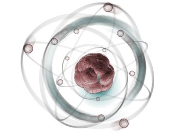 Atom parçacık arka plan