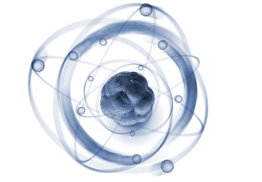 Atom parçacık arka plan