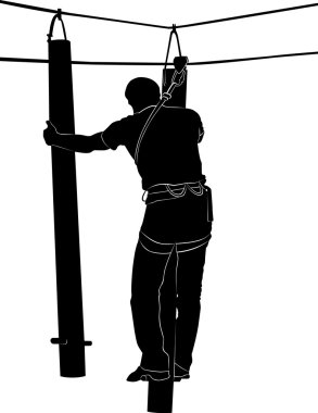 Macera Parkı ip merdiven