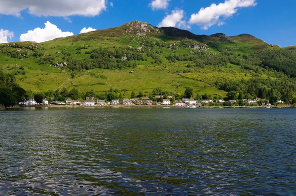 Lochgoilhead是苏格兰高地Argyll和Bute的Cowal半岛上的一个村庄 它位于Loch Lomond和The Trossachs国家公园内 被广泛认为是Argyll和苏格兰最美丽的地区之一 — 图库照片