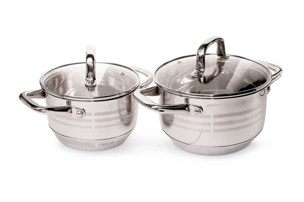 Two pieces stainless steel pan