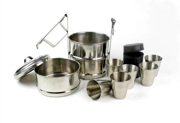 Set of utensils for a picnic — Stock Photo, Image