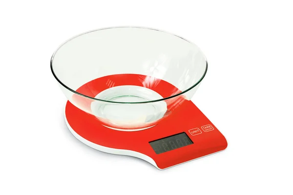 Electronic kitchen scales Royalty Free Stock Photos