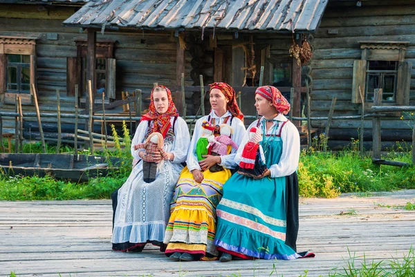 Festiwal Folklorystyczny w majątku Wasiłewo — Zdjęcie stockowe