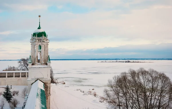 Зима в Ростове-на-Великом — стоковое фото