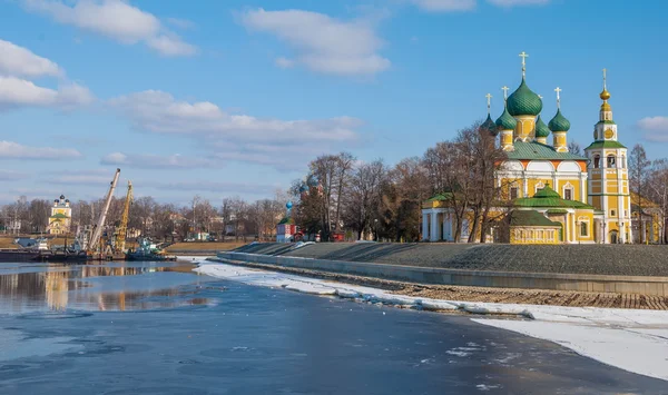 Embankment of Uglich — Stock Photo, Image