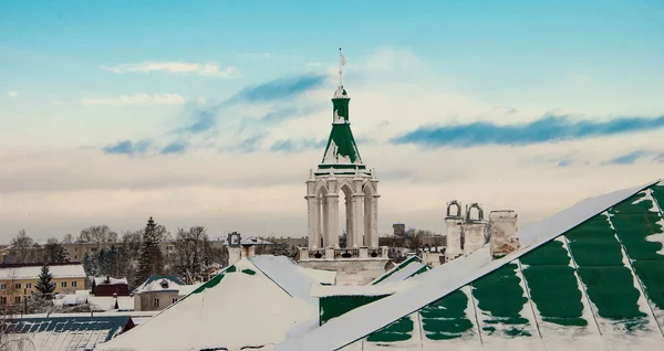 Крыши Ростова Великого — стоковое фото
