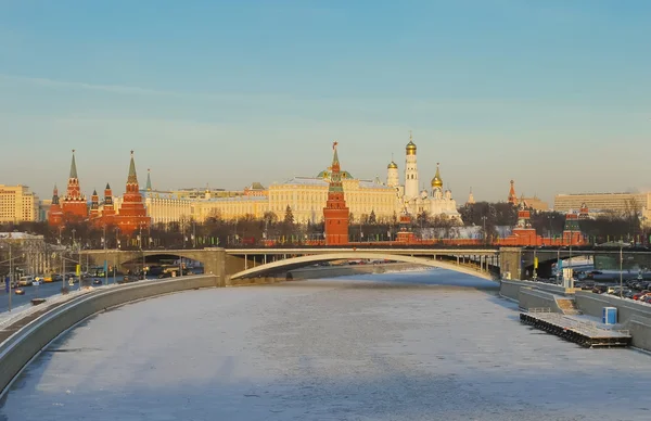 Москва взимку — стокове фото