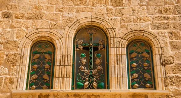 The windows of the temple — Stock Photo, Image