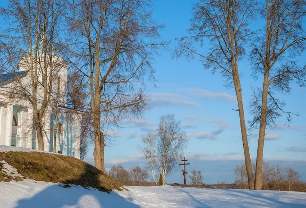 ロシアの冬の風景 — ストック写真