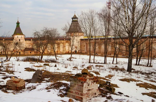 Le rovine del monastero — Foto Stock
