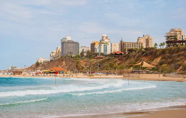 Embankment van Netanya — Stockfoto